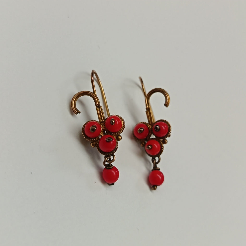 ARETES PAR ORO 8 K 2,60 GRMS (SEMINUEVO)
