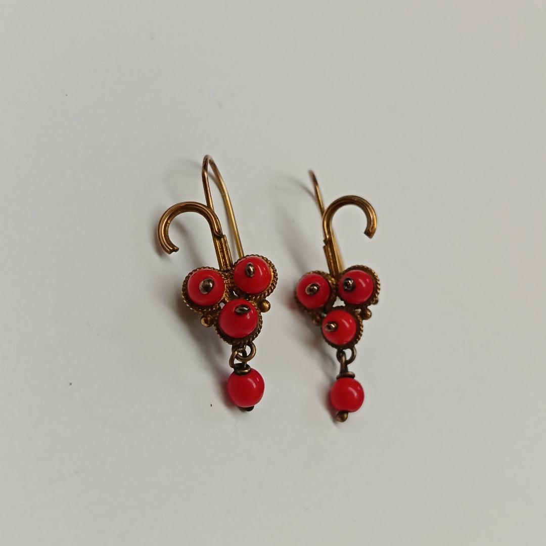 ARETES PAR ORO 8 K 2,60 GRMS (SEMINUEVO)