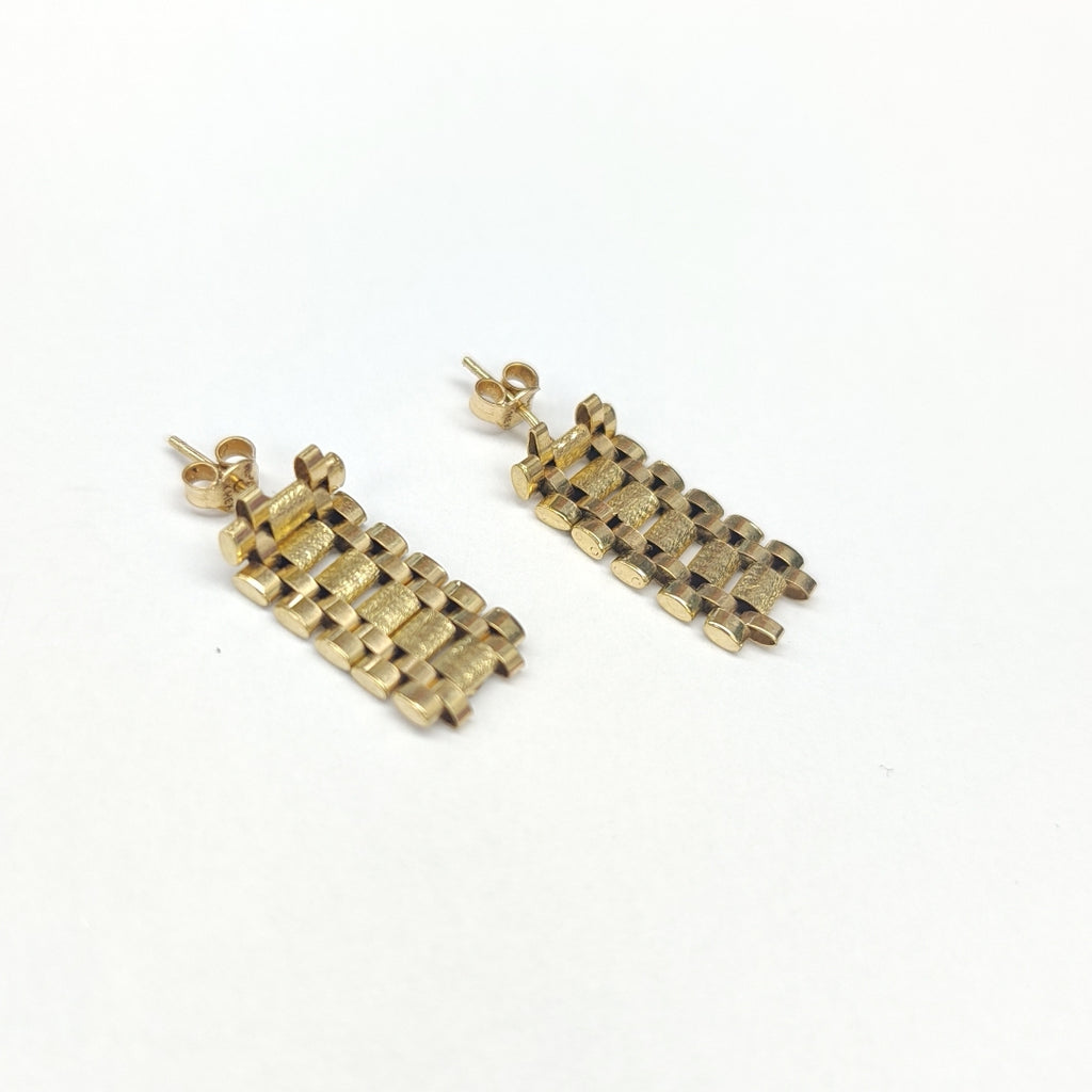 ARETES PAR ORO 10 K 3.3 GRMS (SEMINUEVO)