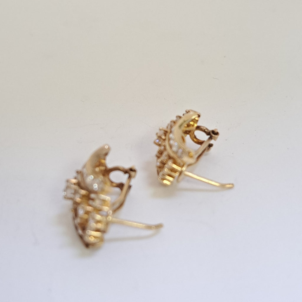ARETES PAR ORO 8 K 6,00 GRMS (SEMINUEVO)
