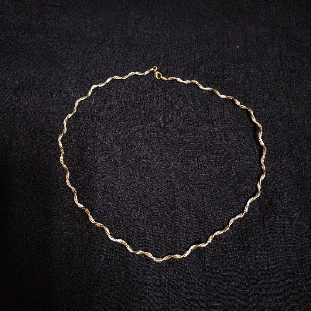 GARGANTILLA ORO,ORO COMBINADO 14 K 6,00 GRMS (SEMINUEVO)