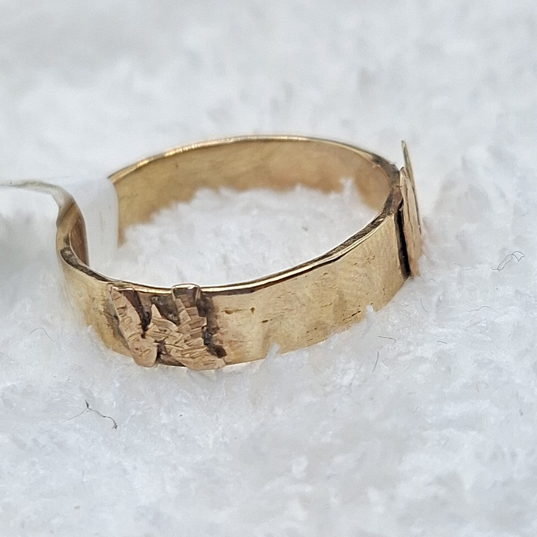 ANILLO ORO 10 K 3.3 GRMS (SEMINUEVO)