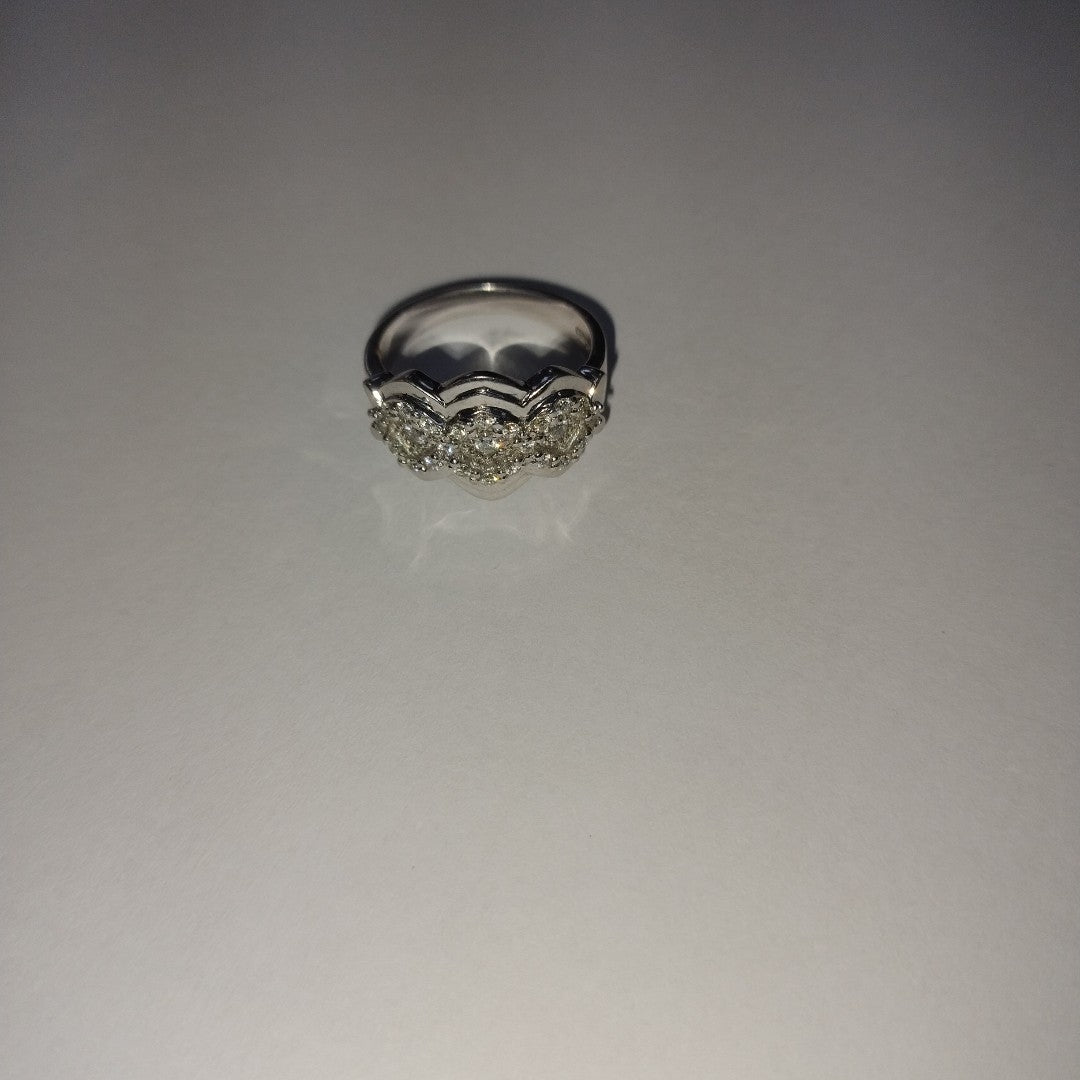ANILLITO ORO BLANCO 10 K 7,20 GRMS (SEMINUEVO)