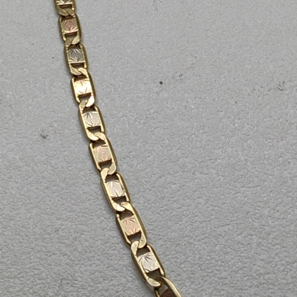 CADENA ORO COMBINADO 14 K 11.8 GRMS (SEMINUEVO)