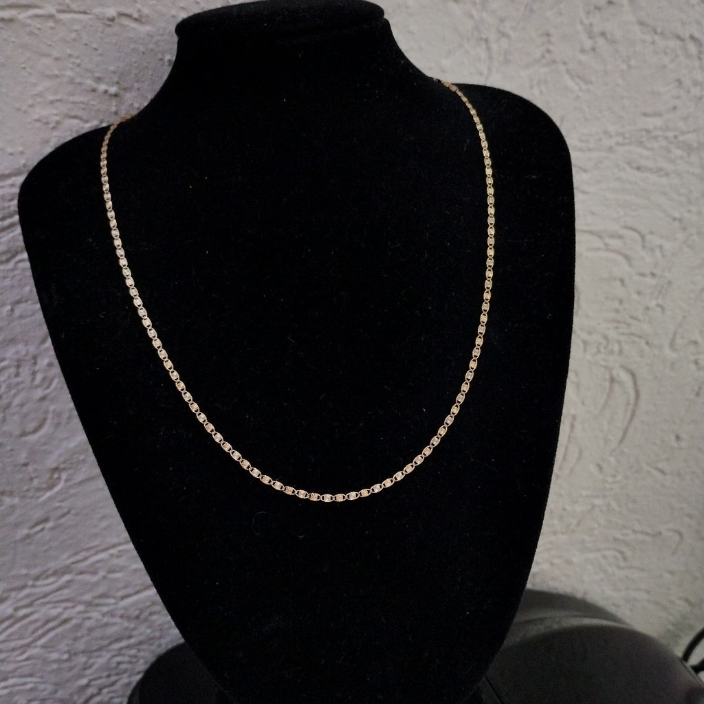 CADENA ORO COMBINADO 10 K 1.3 GRMS (SEMINUEVO)