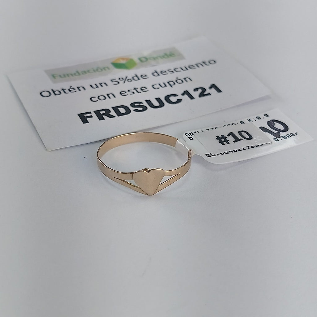 ANILLITO ORO 8 K 0,90 GRMS (SEMINUEVO)