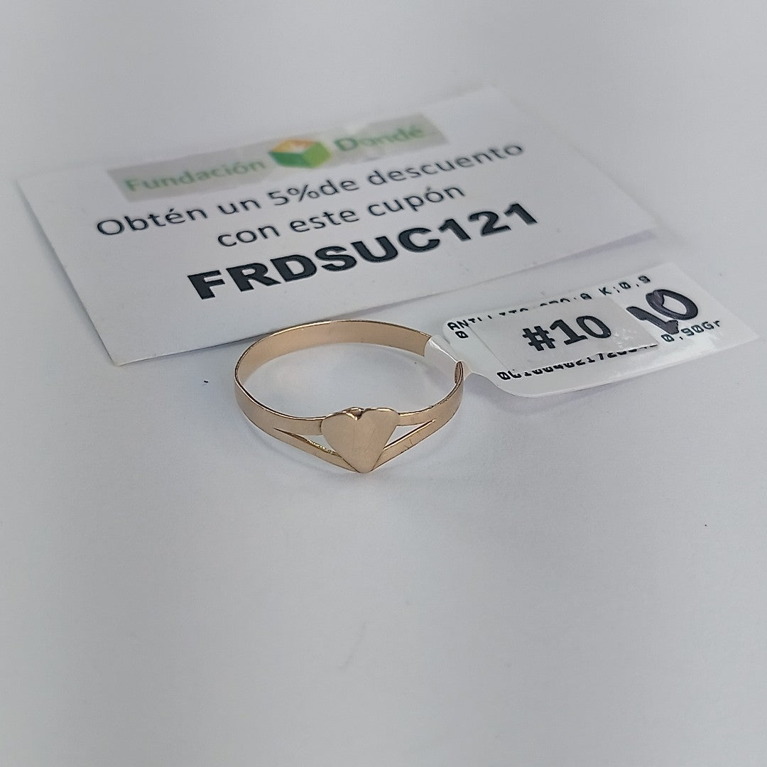 ANILLITO ORO 8 K 0,90 GRMS (SEMINUEVO)