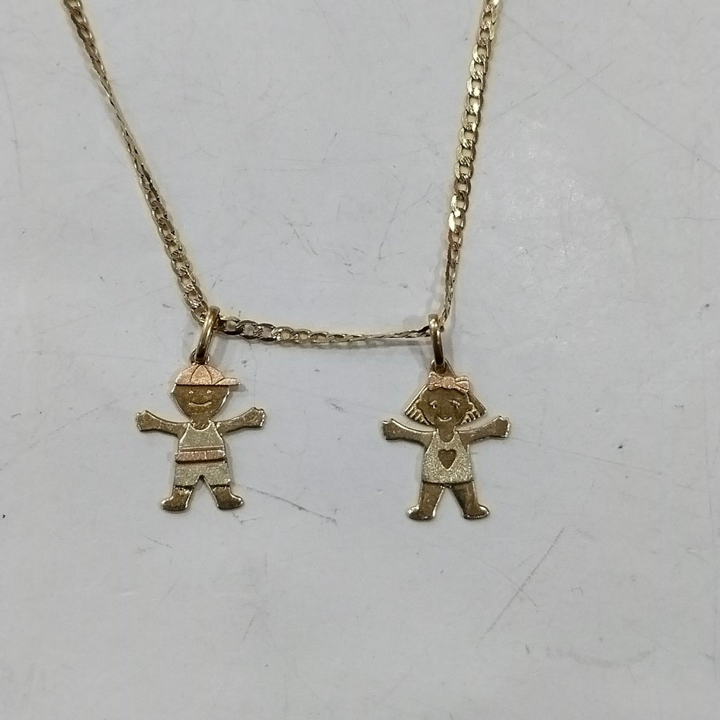 CADENA, DIJE ORO 14 K 3.8 GRMS (SEMINUEVO)