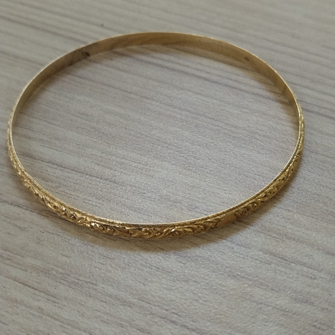 PULSERA RIGIDA ORO 18 K 11,70 GRMS (SEMINUEVO)