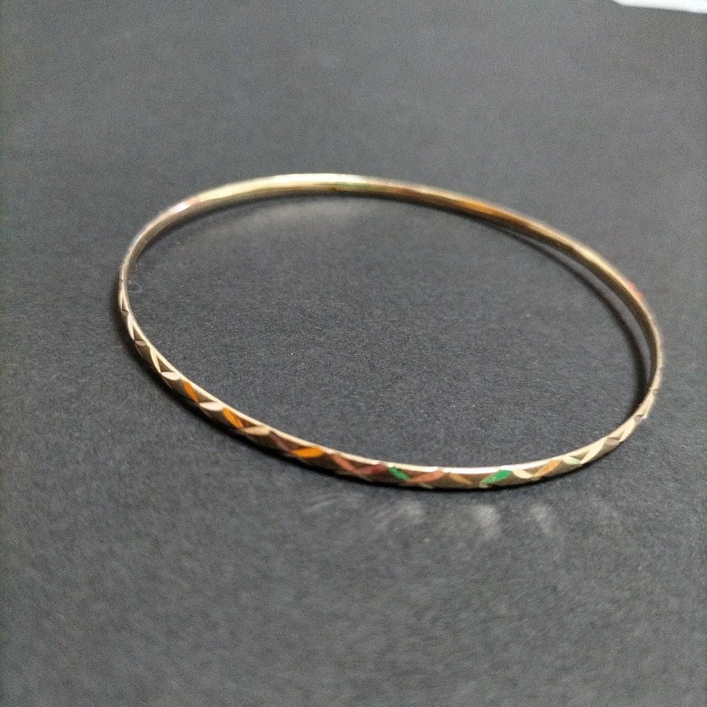 PULSERA RIGIDA ORO 14 K 4 GRMS (SEMINUEVO)