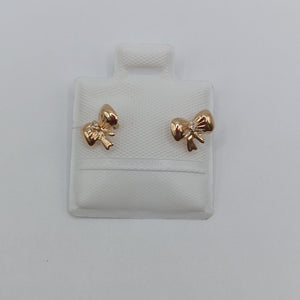 BROQUELES BROQUEL FIG MOÑO C CIRCONIA 14K 0.2441 GR (NUEVO)