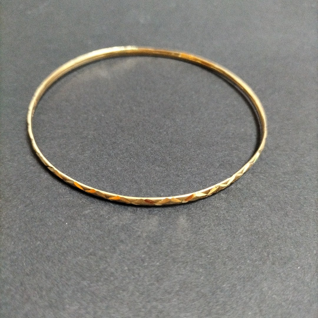 PULSERA RIGIDA ORO 14 K 3.9 GRMS (SEMINUEVO)
