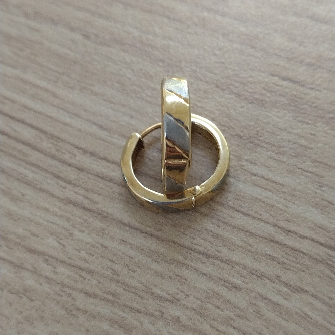 ARRACADAS PAR ORO 14 K 1,70 GRMS (SEMINUEVO)
