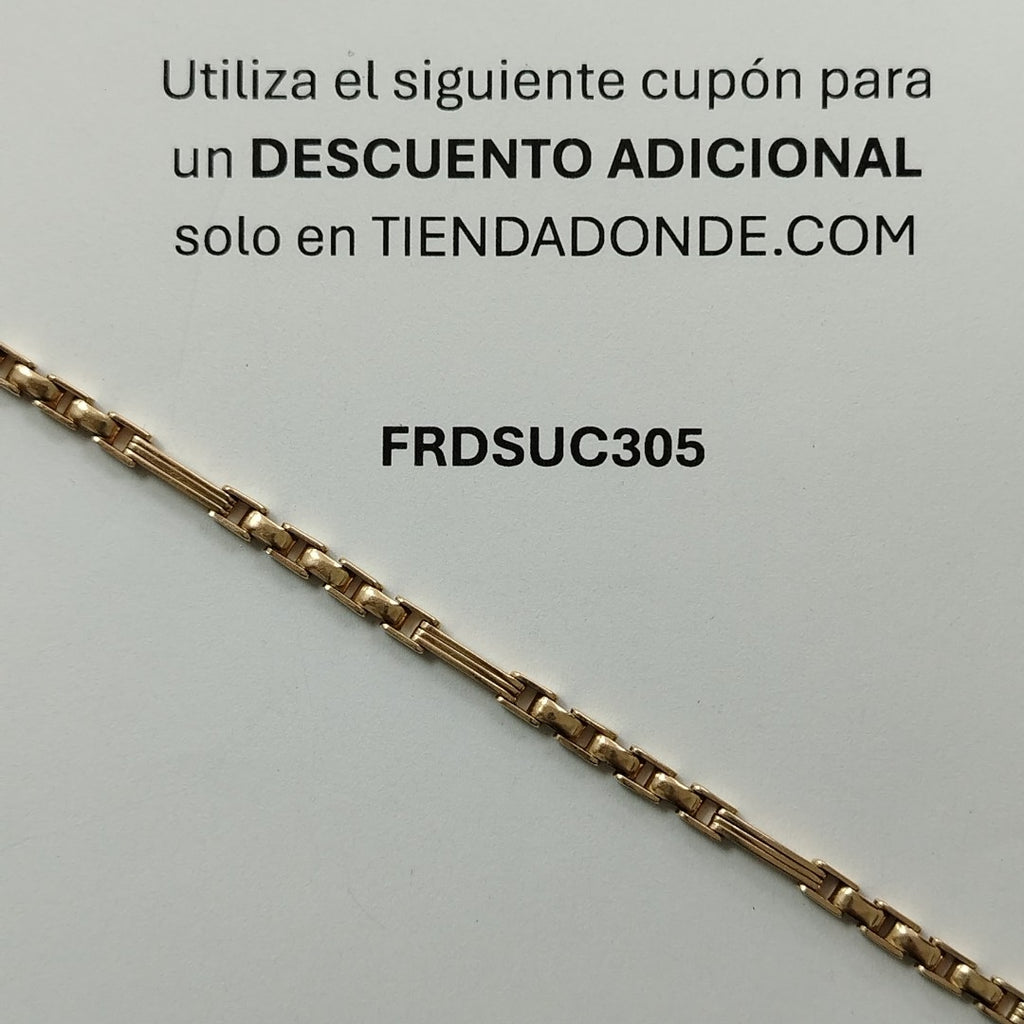 PULSERA ORO 14 K 9,90 GRMS (SEMINUEVO)