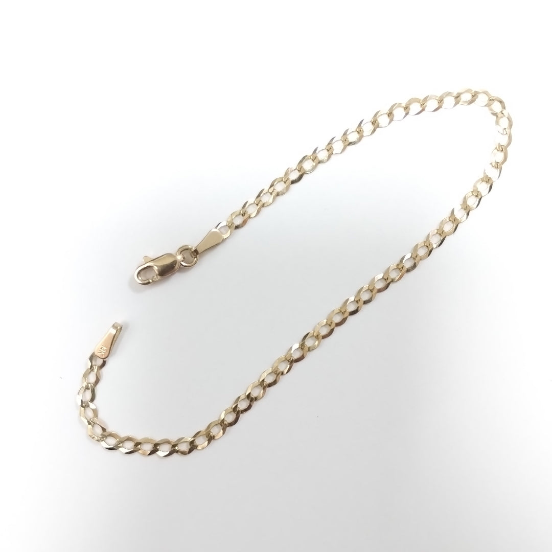 PULSERA BARBADA 14K 18 CM 1.9 GR (NUEVO)