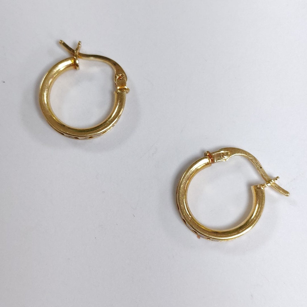 ARRACADAS PAR ORO 14 K 1,60 GRMS (SEMINUEVO)
