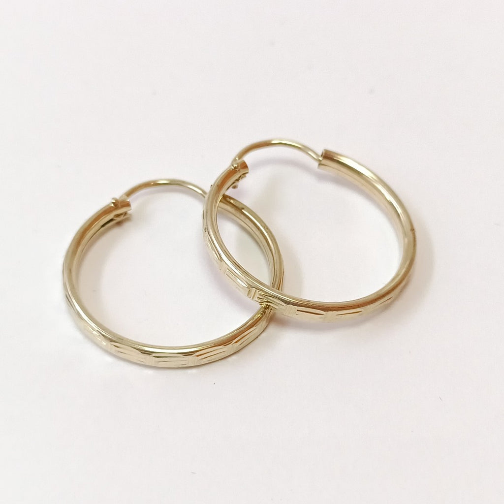 ARRACADAS PAR ORO 10 K 1.5 GRMS (SEMINUEVO)