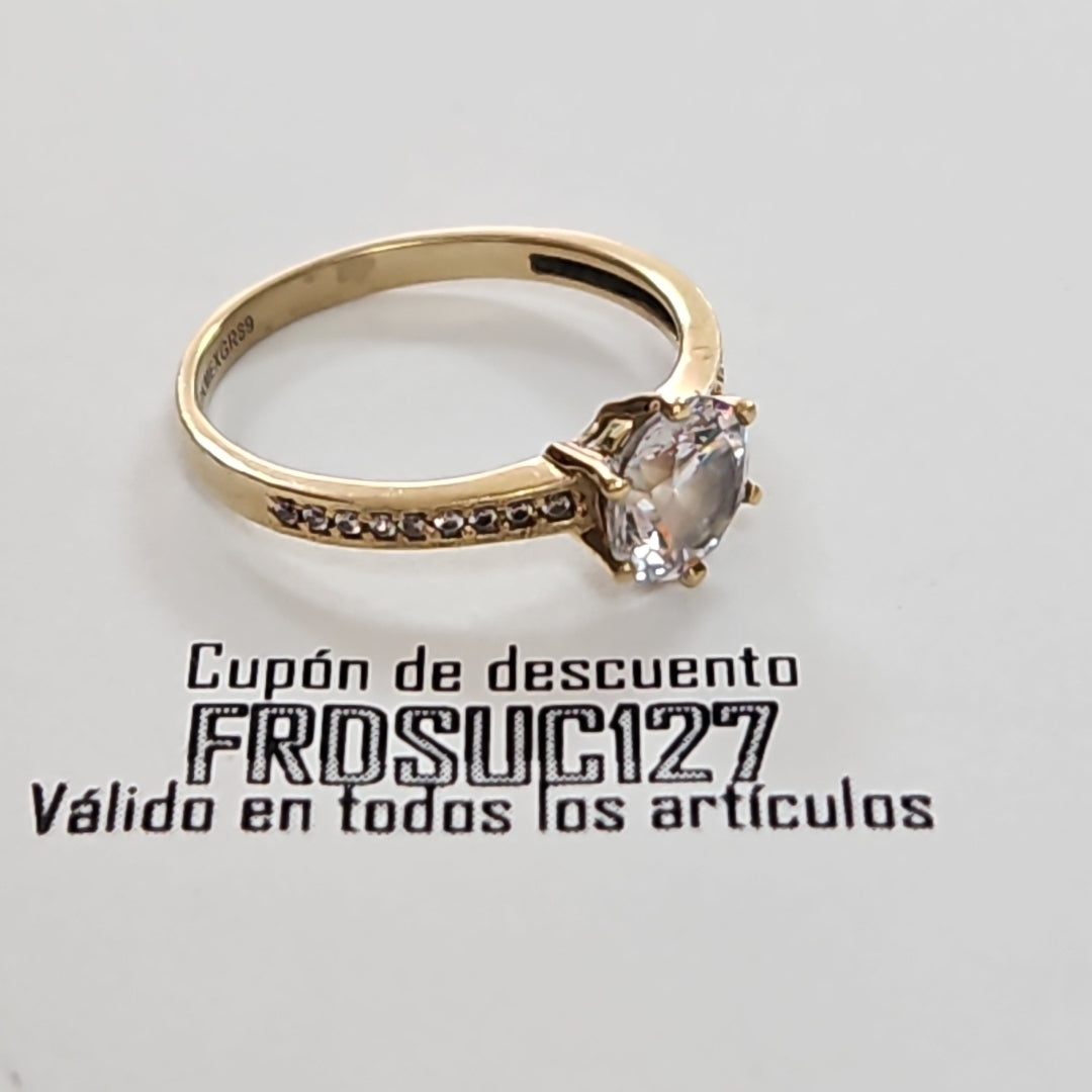 SOLITARIO ORO 10 K 1.7 GRMS (SEMINUEVO)