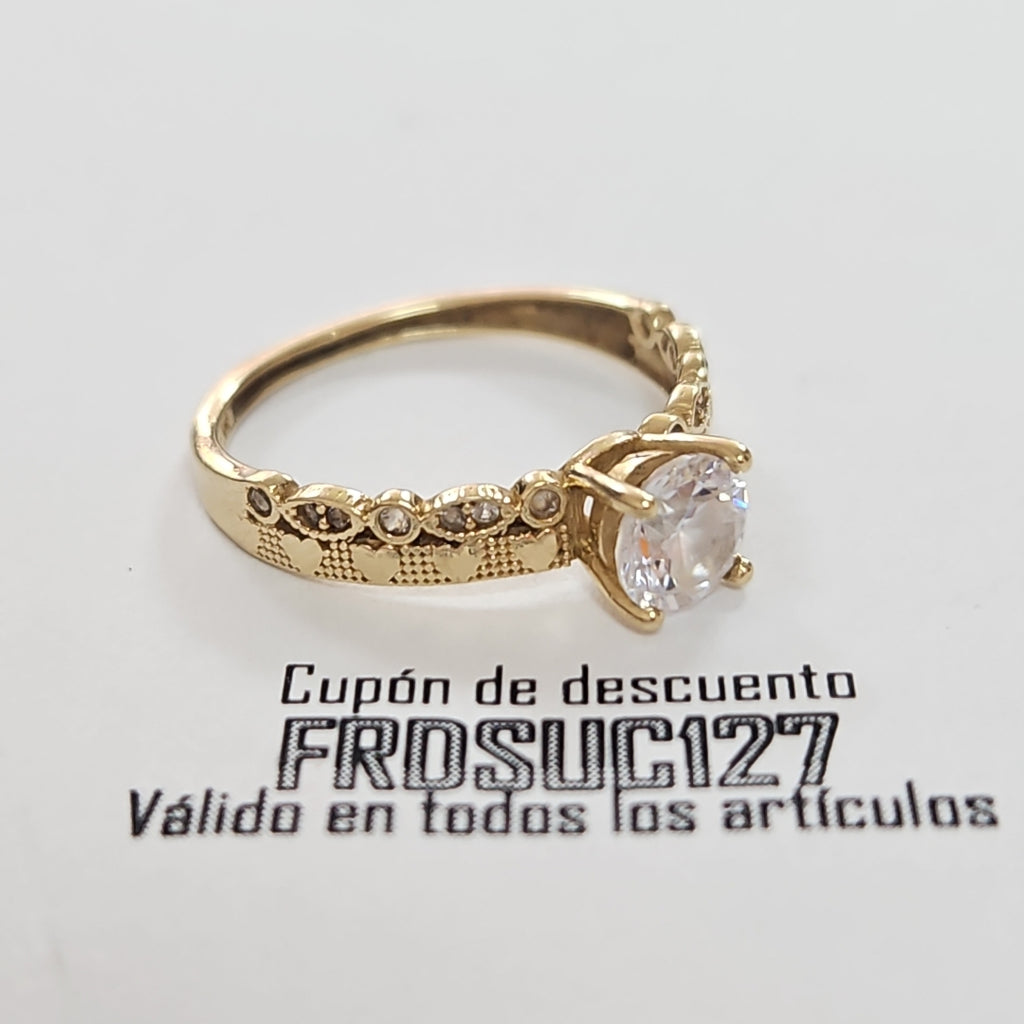 SOLITARIO ORO 10 K 2.2 GRMS (SEMINUEVO)
