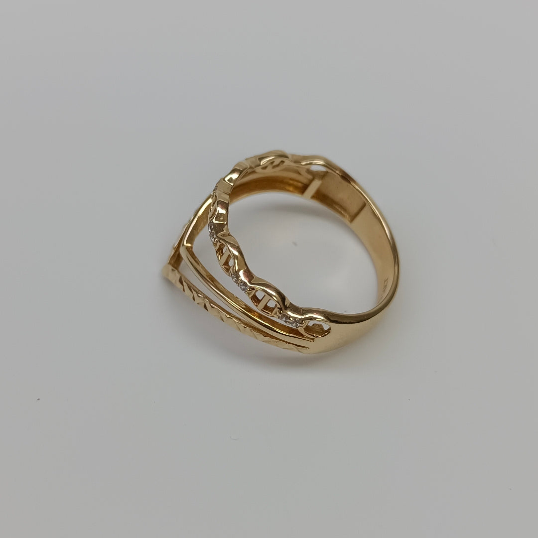 ANILLITO ORO 14 K 3.3 GRMS (SEMINUEVO)