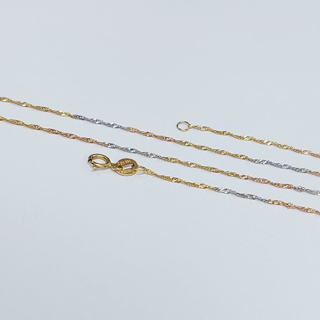 CADENA ORO 14 K 1.3 GRMS (SEMINUEVO)