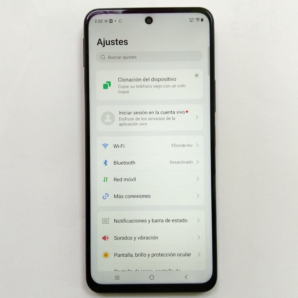 CELULAR VIVO Y29 V2434 (2025) 256 GB 8 GB RAM (SEMINUEVO)