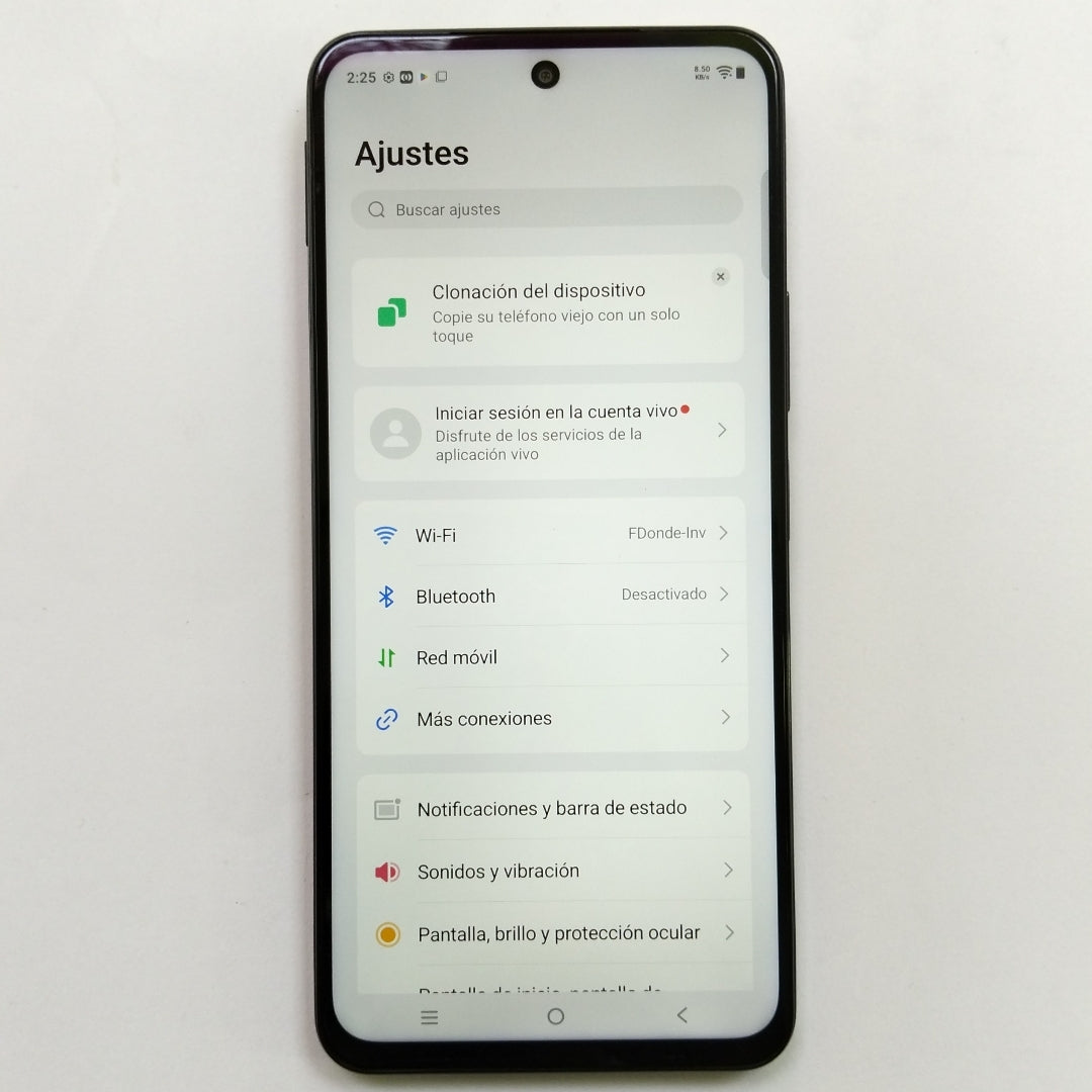 CELULAR VIVO Y29 V2434 (2025) 256 GB 8 GB RAM (SEMINUEVO)