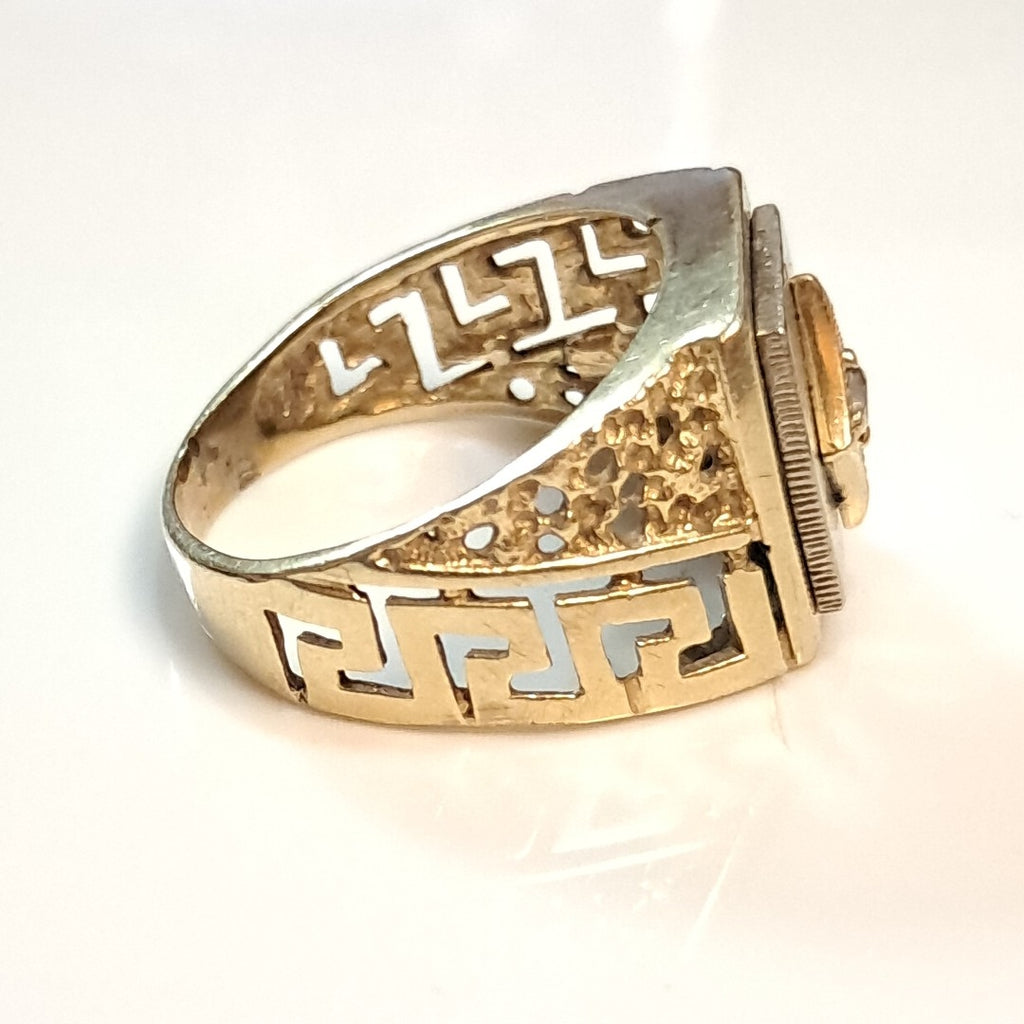 ANILLO ORO 14 K 5.3 GRMS (SEMINUEVO)
