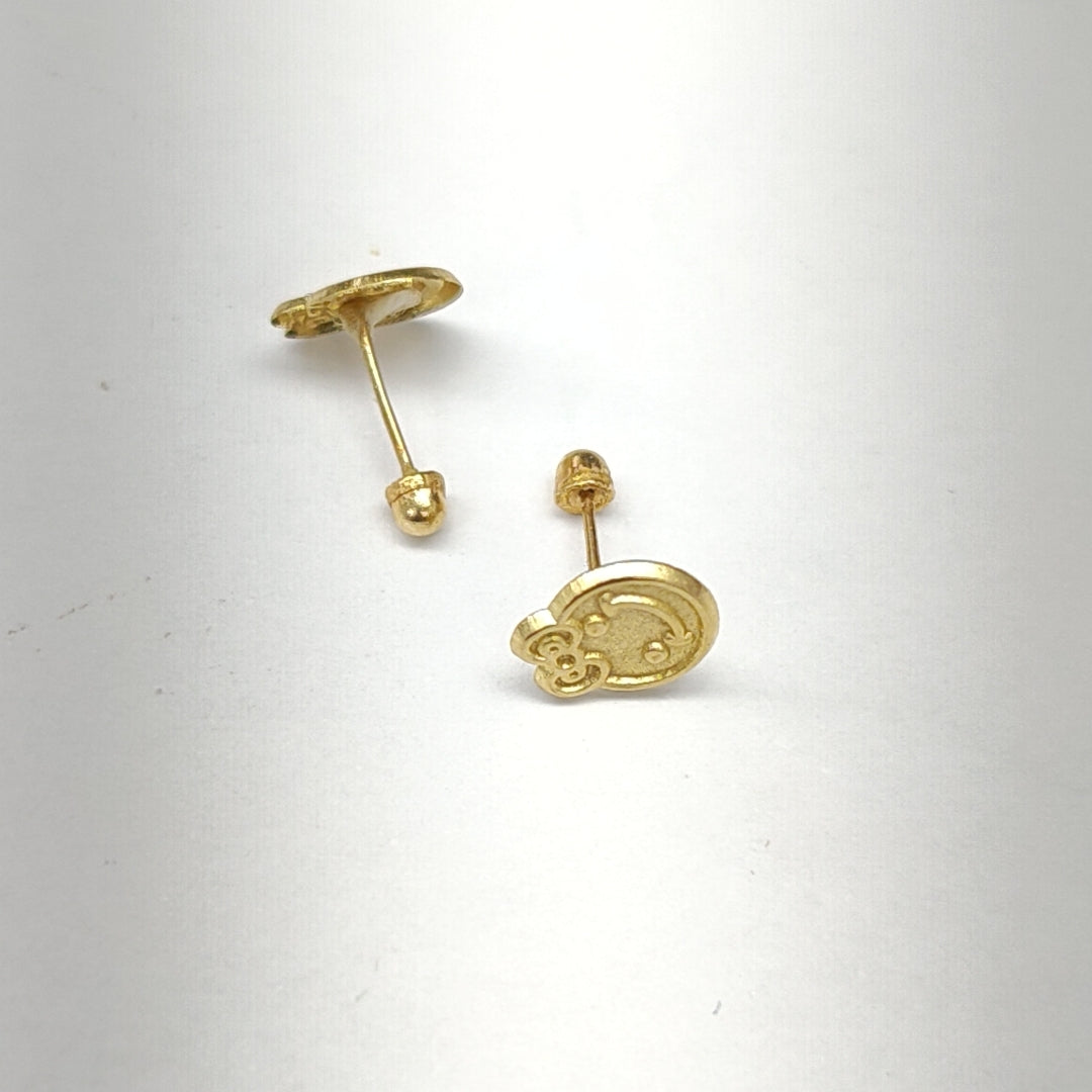 ARETES PAR ORO 10 K 0.2 GRMS (SEMINUEVO)