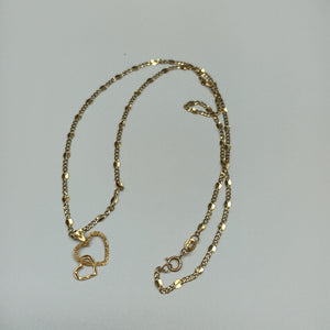 CADENA, DIJE ORO 14 K 3.3 GRMS (SEMINUEVO)
