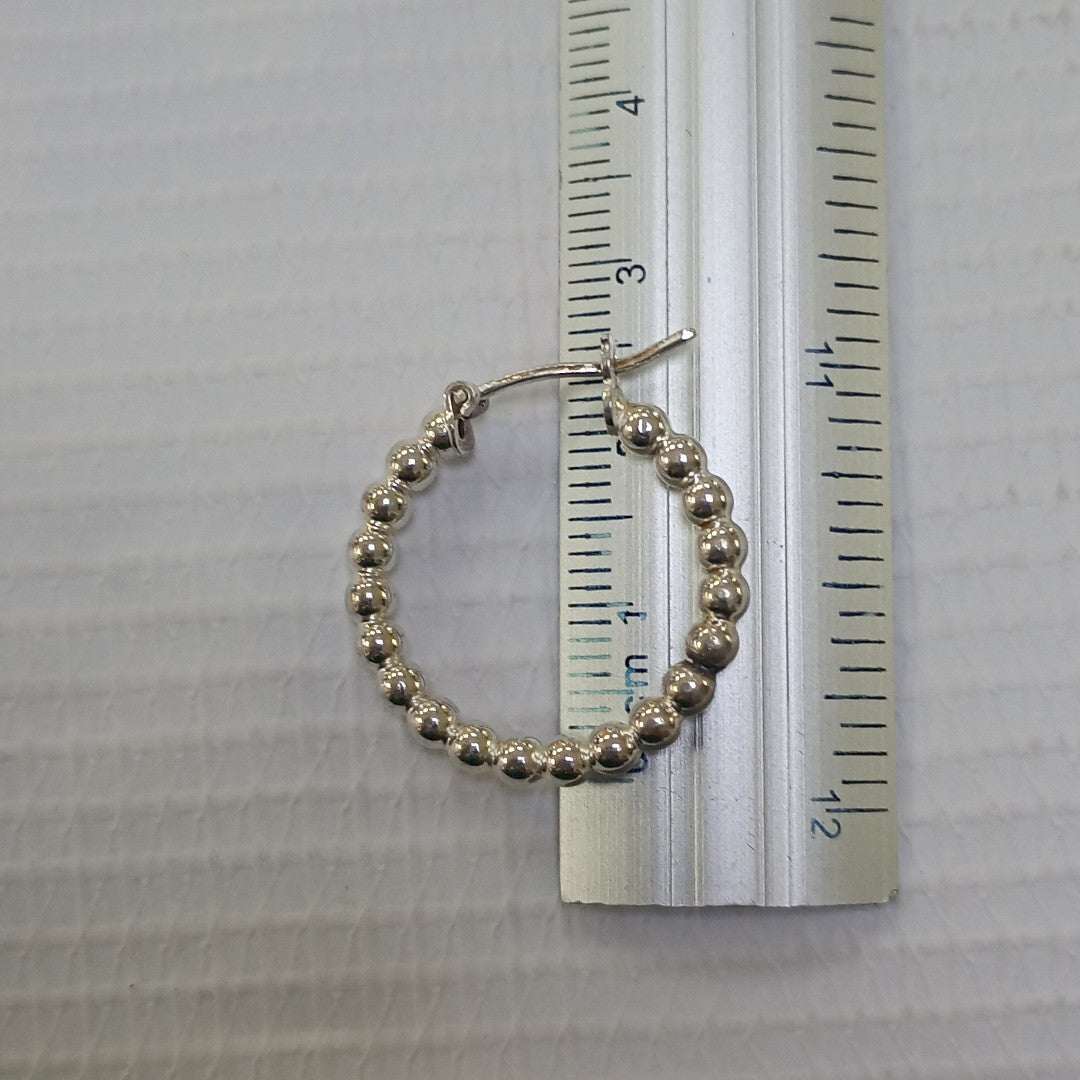 ARRACADAS PAR PLATA 3,70 GRMS (SEMINUEVO)