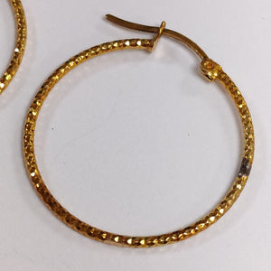 ARRACADAS PAR ORO 14 K 2 GRMS (SEMINUEVO)