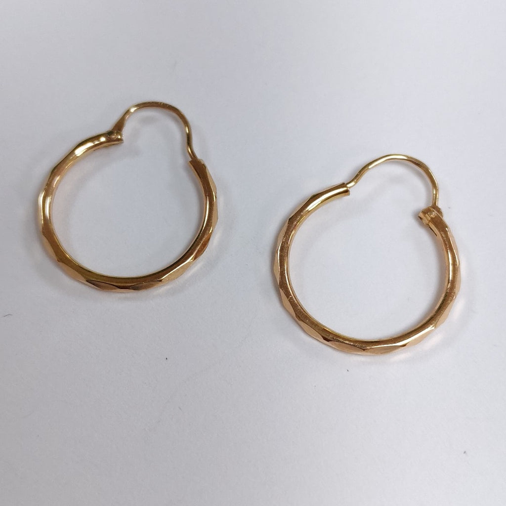 ARRACADAS PAR ORO 14 K 1,50 GRMS (SEMINUEVO)