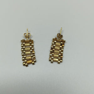 ARETES PAR ORO 10 K 3.4 GRMS (SEMINUEVO)