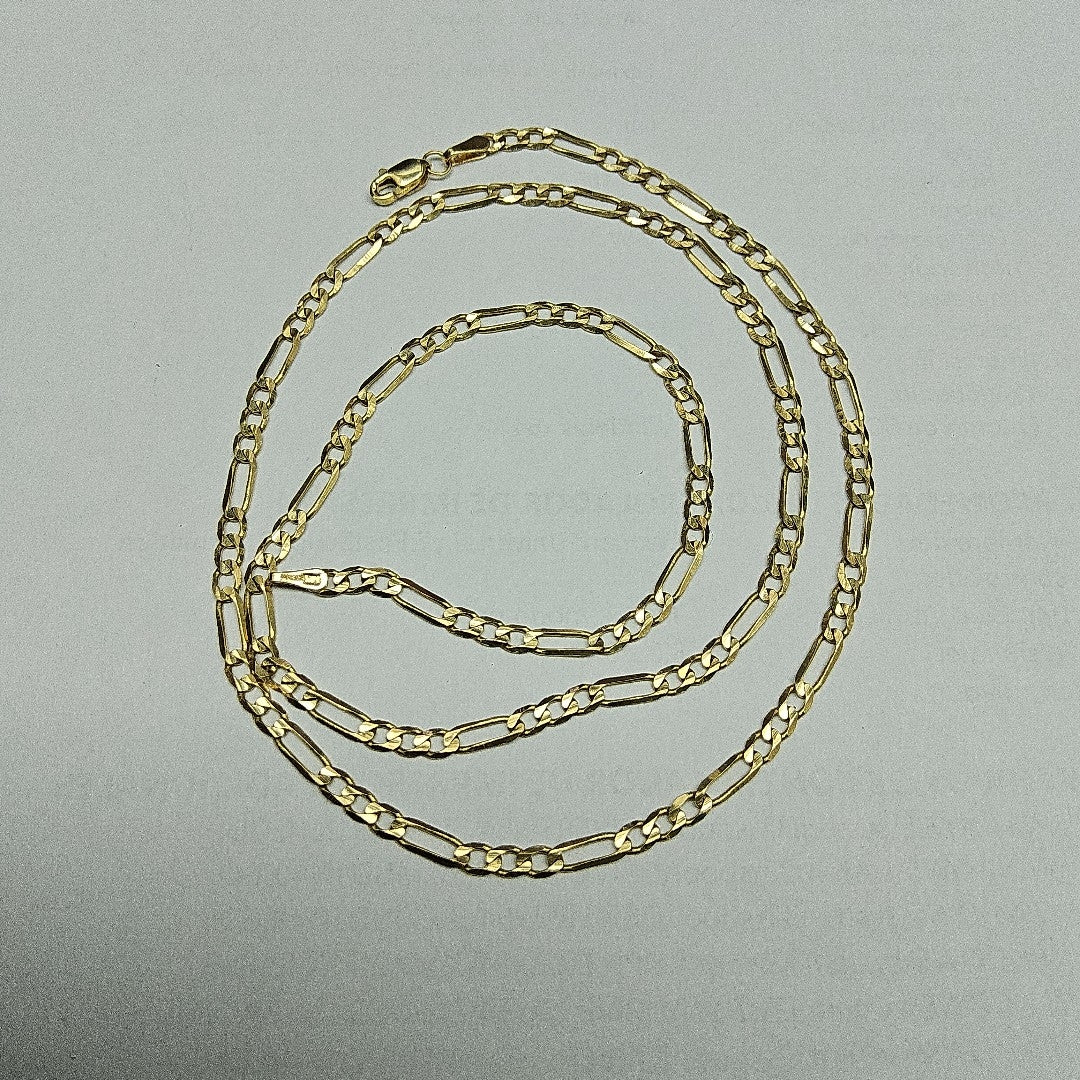 CADENA 3X1 14K 55 CM 7.1 GR (NUEVO)