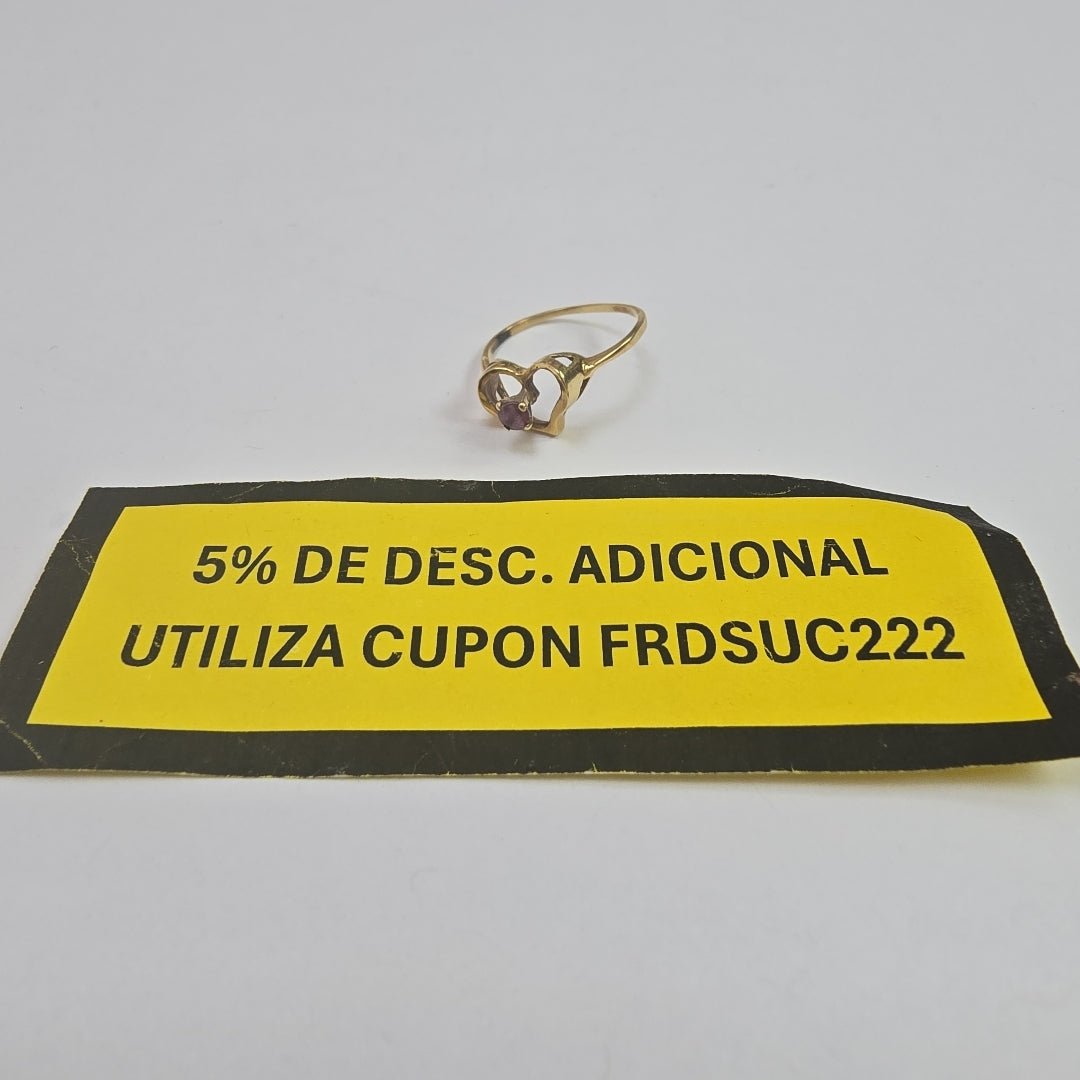 ANILLO ORO 14 K 1,40 GRMS (SEMINUEVO)