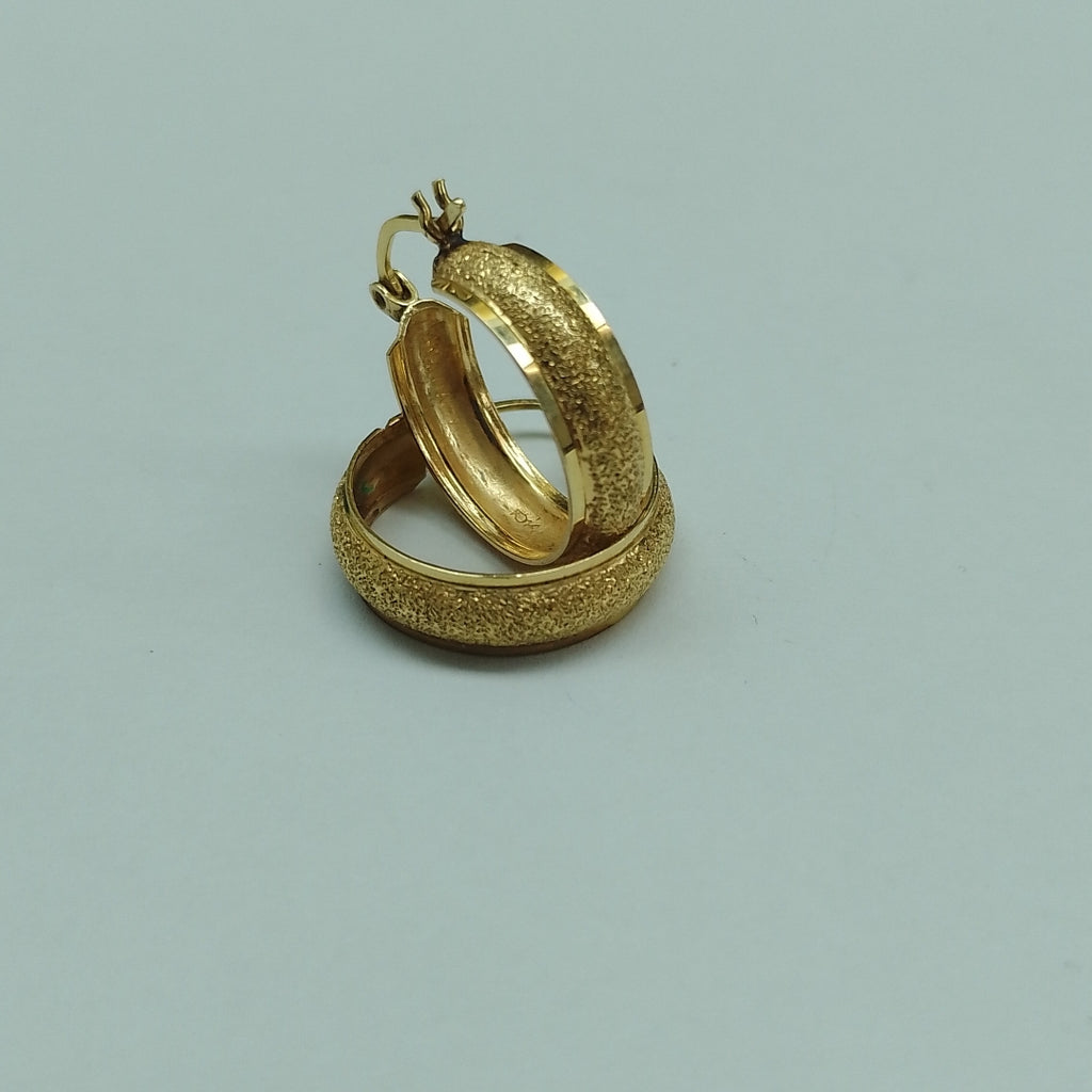 ARRACADAS PAR ORO 14 K 3,80 GRMS (SEMINUEVO)