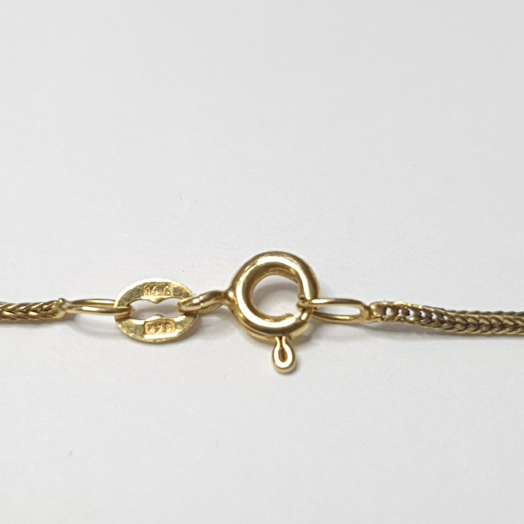 CADENA ORO 14 K 2.3 GRMS (SEMINUEVO)