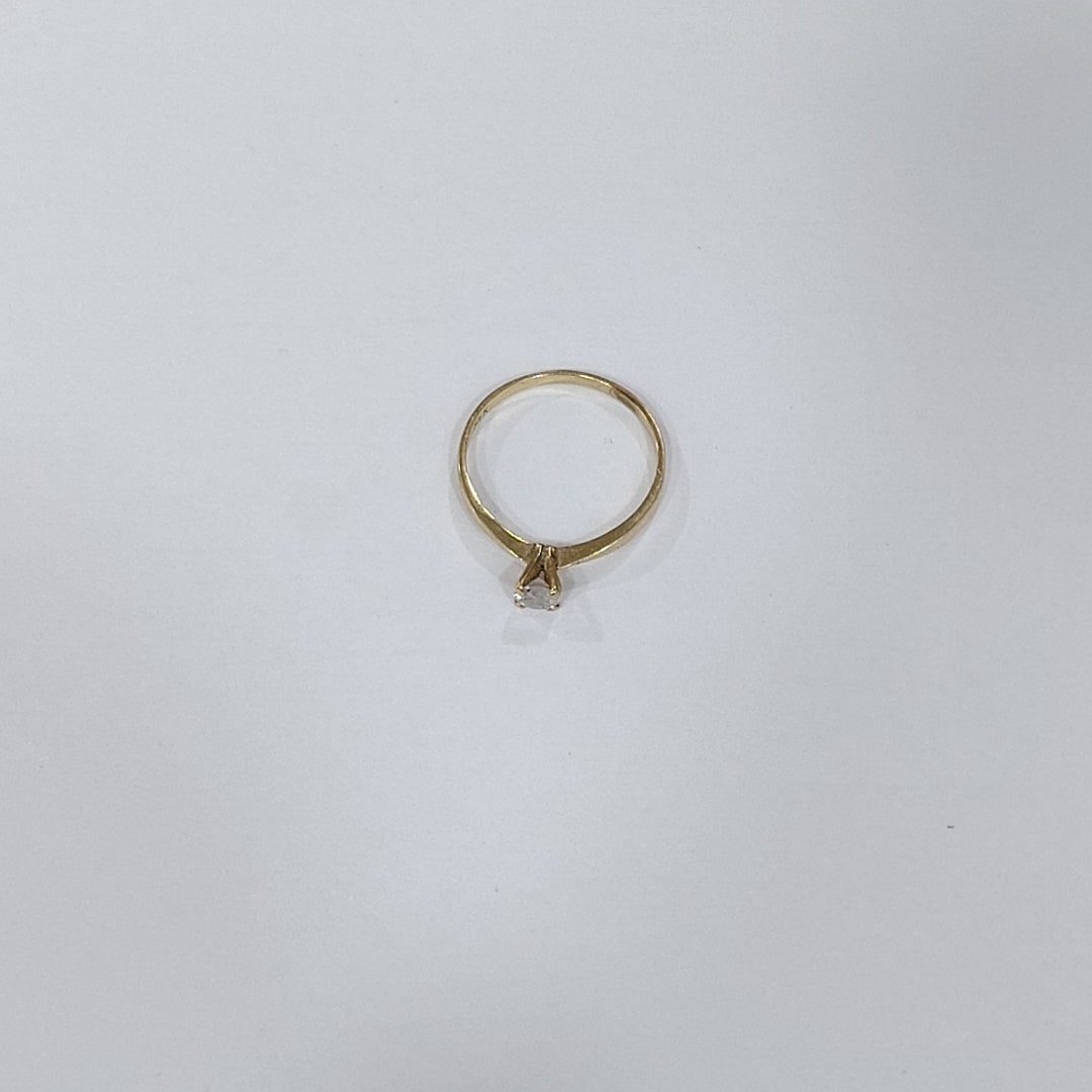SOLITARIO ORO 10 K 1.5 GRMS (SEMINUEVO)