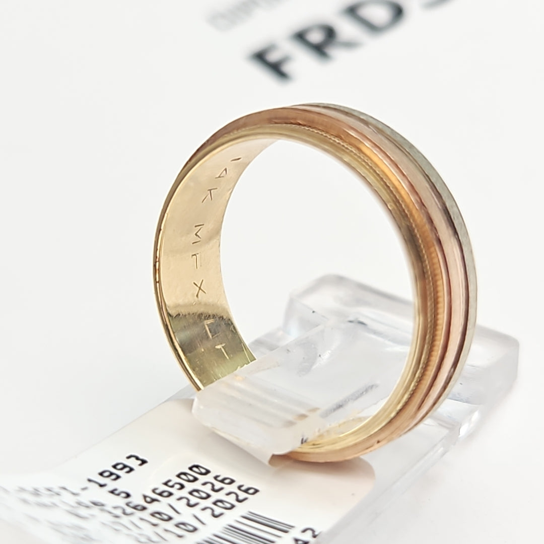 ARGOLLA ORO 14 K 5,20 GRMS (SEMINUEVO)