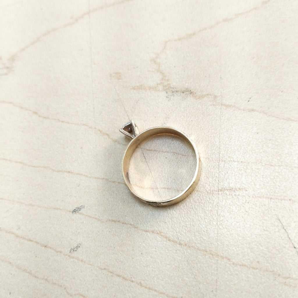 ANILLITO ORO, RODIADO 14 K 2.1 GRMS (SEMINUEVO)