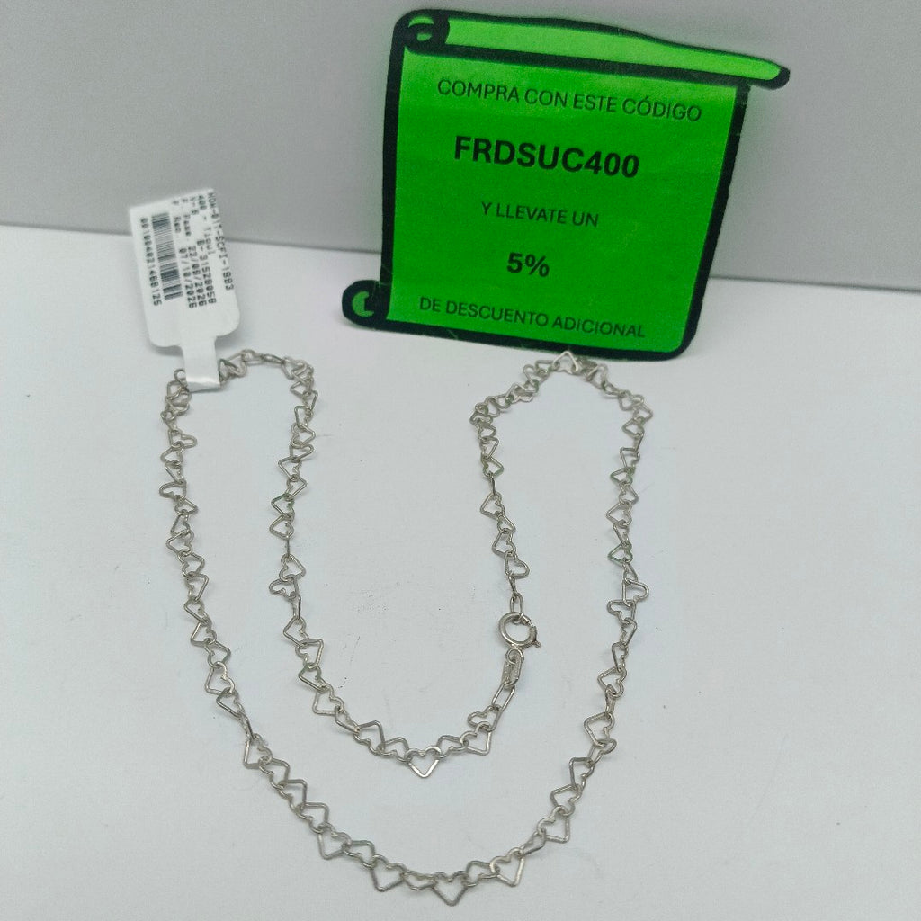 CADENA PLATA 2.7 GRMS (SEMINUEVO)