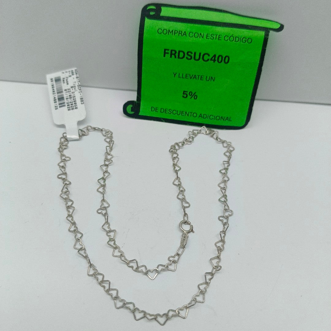 CADENA PLATA 2.7 GRMS (SEMINUEVO)