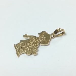 DIJE NIÑA 10K 1 GR (NUEVO)