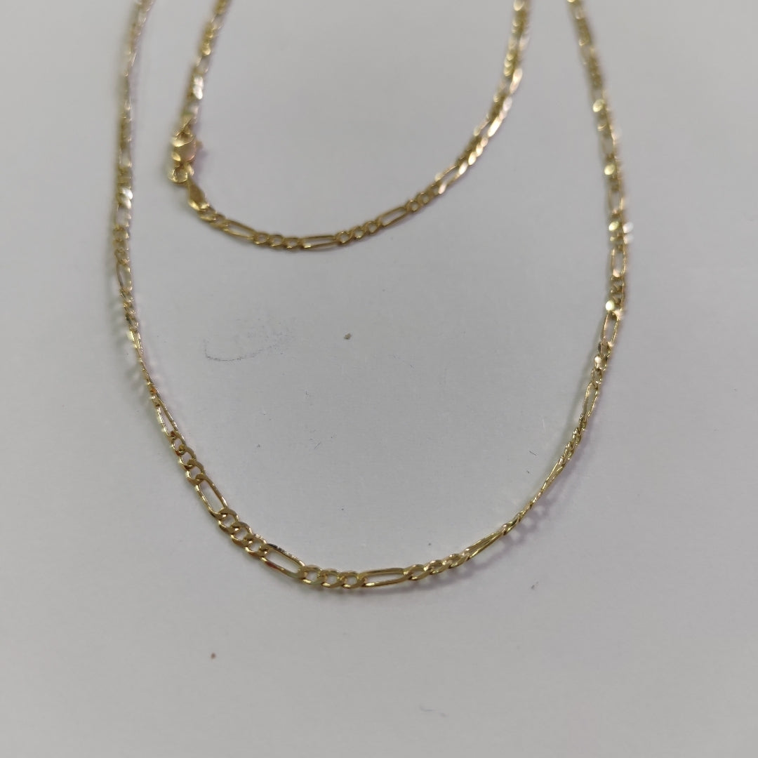 CADENA 3X1 14K 55 CM 4.9 GR (NUEVO)