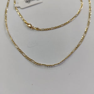 CADENA 3X1 14K 50 CM 4.5 GR (NUEVO)