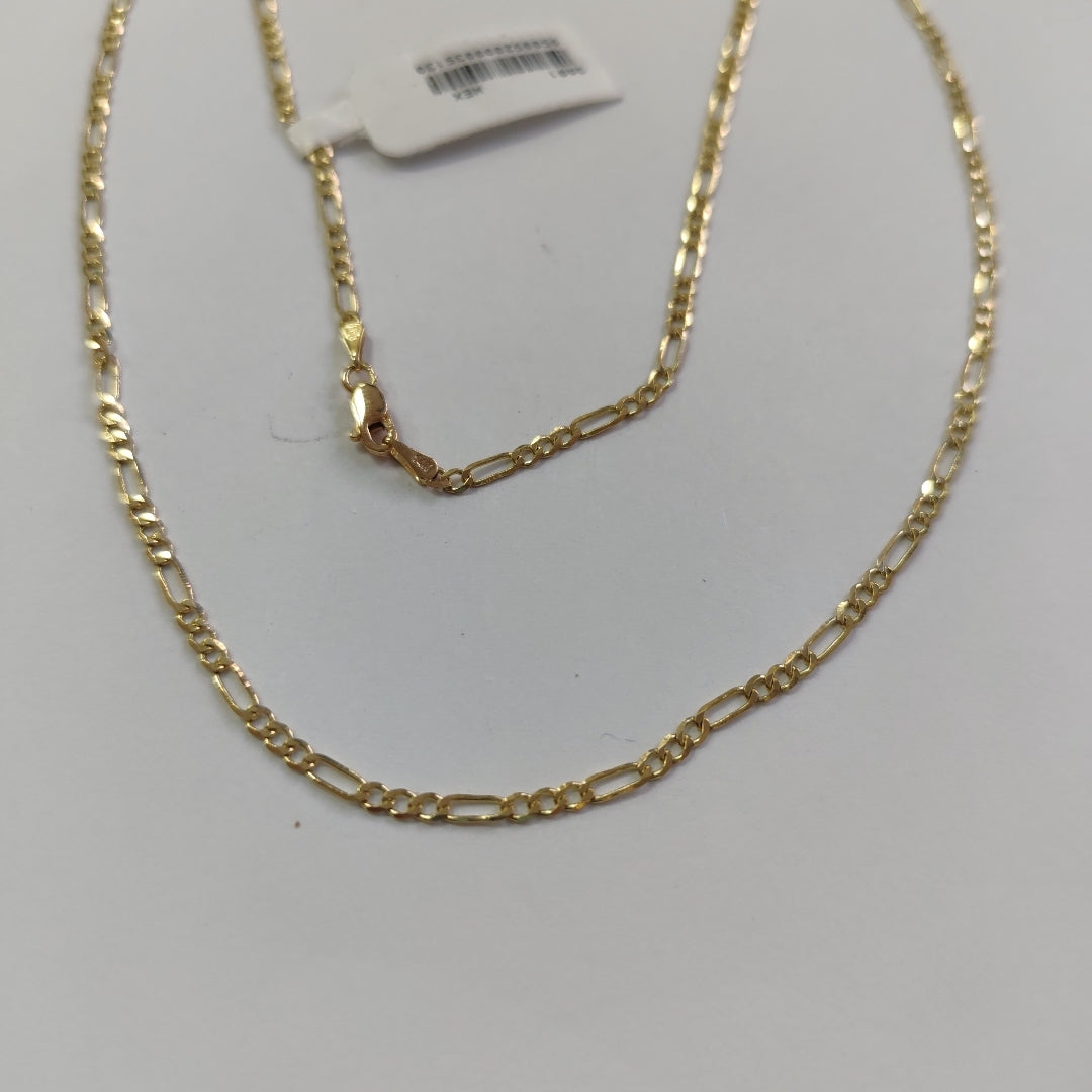 CADENA 3X1 14K 55 CM 5 GR (NUEVO)