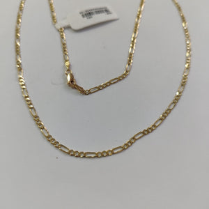 CADENA 3X1 14K 55 CM 5 GR (NUEVO)