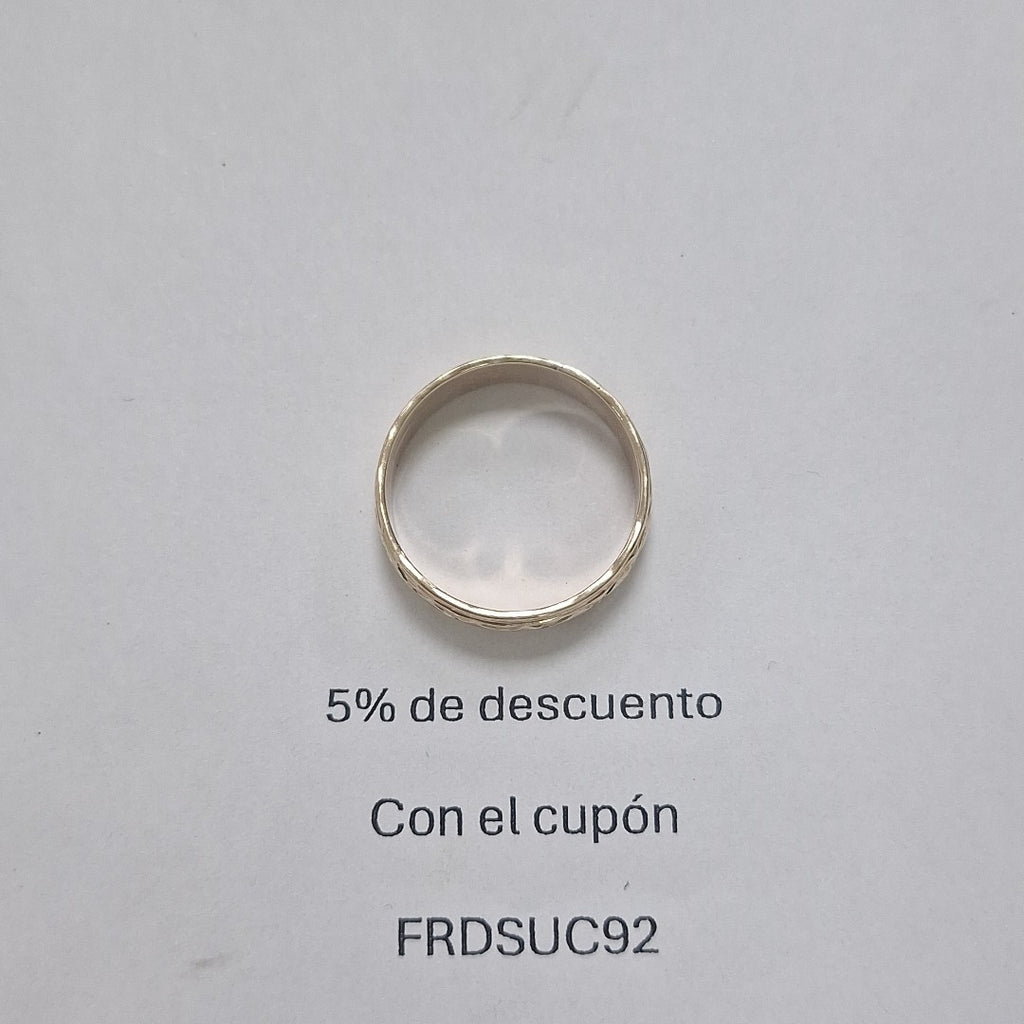 ARGOLLA ORO 10 K 3.2 GRMS (SEMINUEVO)
