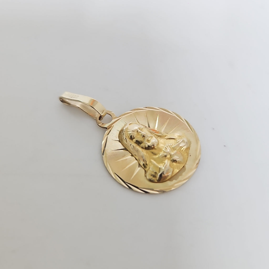 MEDALLA RELIGIOSA ORO 10 K 1,20 GRMS (SEMINUEVO)